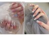 【Hand】人気☆ホワイトグラデーション☆2色 ￥6,480