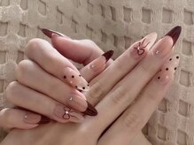 ウサギネイル 新大久保店(usagi nail)/リボンネイ