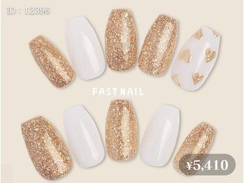 ファストネイル キラリナ京王吉祥寺店(FAST NAIL)/ ハート/韓国/フラッシュ/ラメ