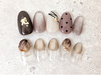 ネイルサロン シキ 東戸塚店(shiki)の写真/指先を魅せる≪定額トレンド日常コース6800円≫自爪に優しいケアと高技術で[似合う+好き]を形に[東戸塚]