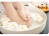 艶々長持ちフットワンカラー【フットバス+美爪ケア付き】