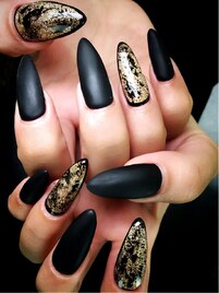 ブラック マット&ゴールド★