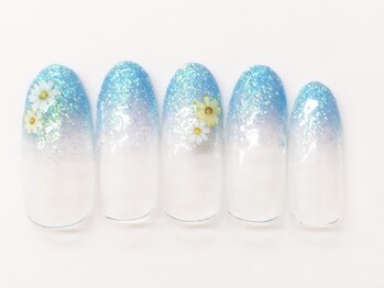 NEW!ハンド☆ラメグラにシール