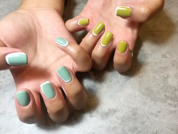 イデアル(ideal)/ジェルデザインフリー10本アート