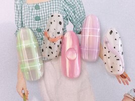 韓国風ネイル♪￥8980