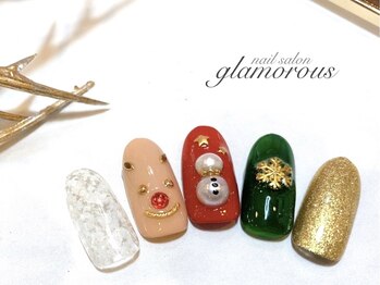 ネイルグラマラス 西新井店/《パラジェル》Xmas Design