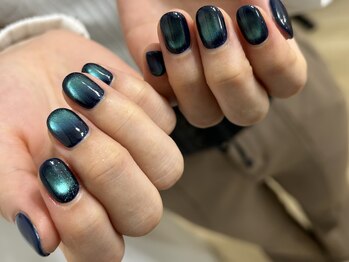 ツリー 吉祥寺店(TREE)/奥行感◎ビー玉マグネットネイル