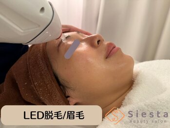 シエスタ(siesta)/LED脱毛・眉毛（特殊ヘッド）