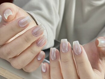 ピンキーネイル(Pinky Nail)/オーロラネイル