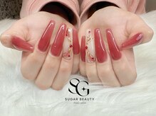 シュガービューティーネイルズ(Sugar Beauty Nails)/スカルプチュア2本アート
