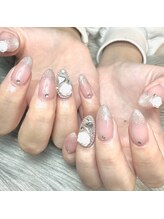 ケソン ネイル スタジオ(qeson nail studio)/お客様ネイル【Girly】