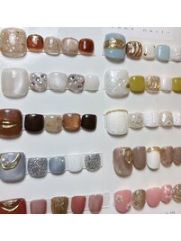 フットネイルデザイン