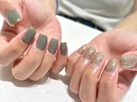 フラッシュネイル/ミラーネイル