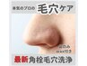 【角栓・黒ずみ・ざらつき】最新毛穴洗浄・白玉wax鼻のみ11,000円→8000円