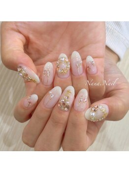 ナナネイル(Nana.Nail)/ホワイトリースネイル
