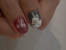 マウムネイル(maeum nail)/雪だるま