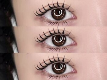 ロレインアイ枚方店 【まつげパーマ/フラットラッシュ/マツエク/LED】の写真/【パリエク】オフ込のパリジェンヌ+マツエクで長時間キレイな目元をキープ☆自まつ毛が少ない方にも人気♪