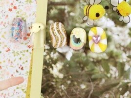 目で楽しんでからこそネイル♪