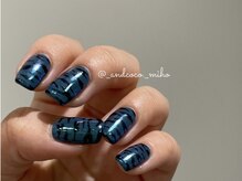 アンドココ 下北沢店(And & coco.)/ゼブラネイル