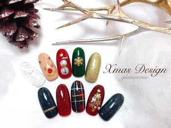 ネイルグラマラス 西新井店/《パラジェル》Xmas Design