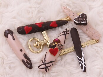 カラーズ 浜松店(colors)/バレンタインネイル☆