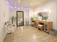 オプレア 栄店(OPREA)の雰囲気（メイクルームにはドライヤー/アイロン完備。おでかけ前にも◎）