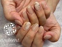 ネイルスタジオ アンビエント 表町店(Nail Studio ambient)/シンプルネイル