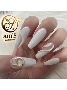 アムズ(am’S)/ホワイトネイル