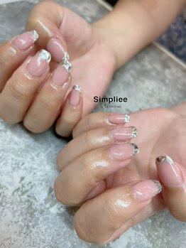 シンプリー 吉祥寺店(Simpliee by Procare nail)/ガラスフレンチ