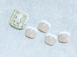 クリアチェックネイル