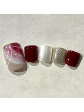 ニーマルニ ザ ビューティー(202 the beauty)/フットジェルデザイン