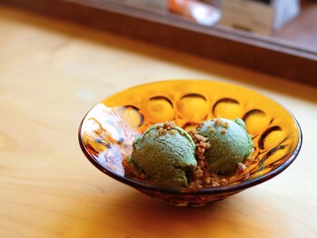 トリコテ ル ブラン(tricoter le blanc)/【濃厚抹茶アイス】