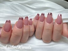 ナインカラット 神田店(9 Carats)/マグネットミラーフレンチネイル