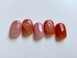 Bコース5200円ニュアンスネイル