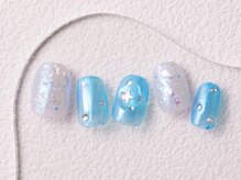 アイネイルズ 大宮店(Ｉ nails)/うるうるブルー