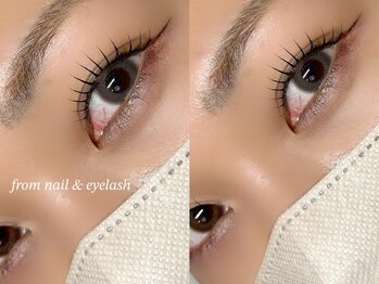 フロムネイルアンドアイラッシュ 神戸三宮(from nail&eyelash)/まつげパーマ//ラッシュリフト*