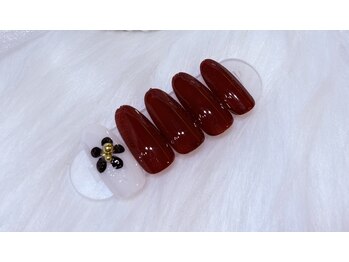 セレンティア バイ リディーヴ 渋谷店(Serentia by Ridive)/秋ネイル ボルドー 渋谷ネイル