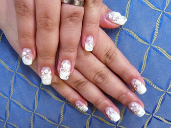 ３Dフラワーブライダルデザイン