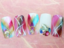 ネイルサロン シェル(Nail Salon SHELL)/選べる定額アートBコース ¥7200