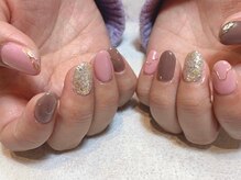 メイヴン(Maven)/ニュアンス＋ミラーネイル