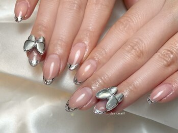 ディアネイル(dear.nail)/ガラスフレンチ