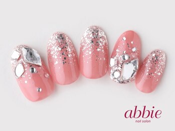 ネイルサロン アビー 宮益坂店(abbie)/オーロラビジュー ¥13255
