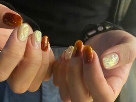 <ハンド>デザインシンプルネイル