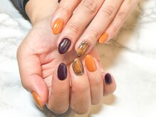 プルメリア(Plumeria)/【ハンド】べっ甲×囲みミラー