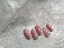 プティ アイビューティ 京橋店(peTiT eyebeauty)/桃ネイル　シンプルネイル　