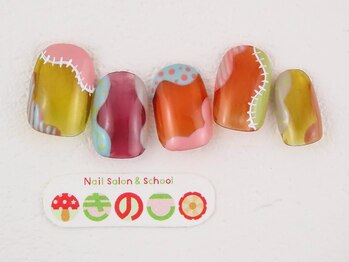 ネイルサロン きのこ/選べるデザインLコース