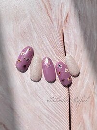 押し花ネイル