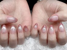 レアネイル 新宿(le'a nail)/マグネットフレンチ