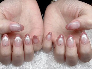 レアネイル 新宿(le'a nail)/マグネットフレンチ