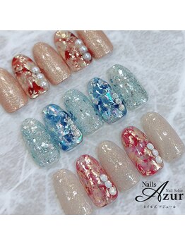 ネイルズアジュール アピタ新潟西店(Nailz Azur)/ハンド　定額デザインBコース